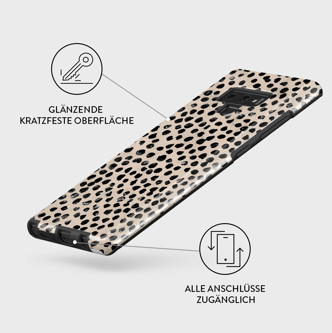 Skorter | Almond Latte - Samsung Galaxy Note 9 Case