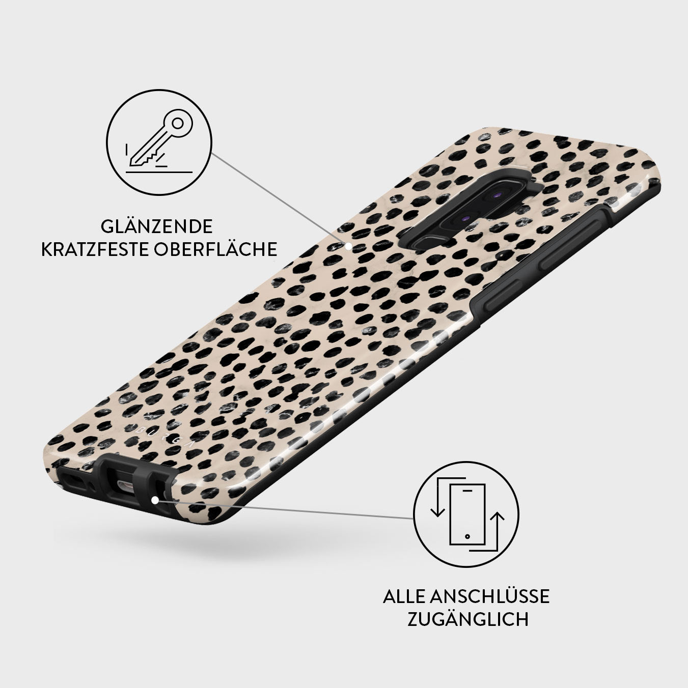 Skorter | Almond Latte - Samsung Galaxy S9 Plus Case