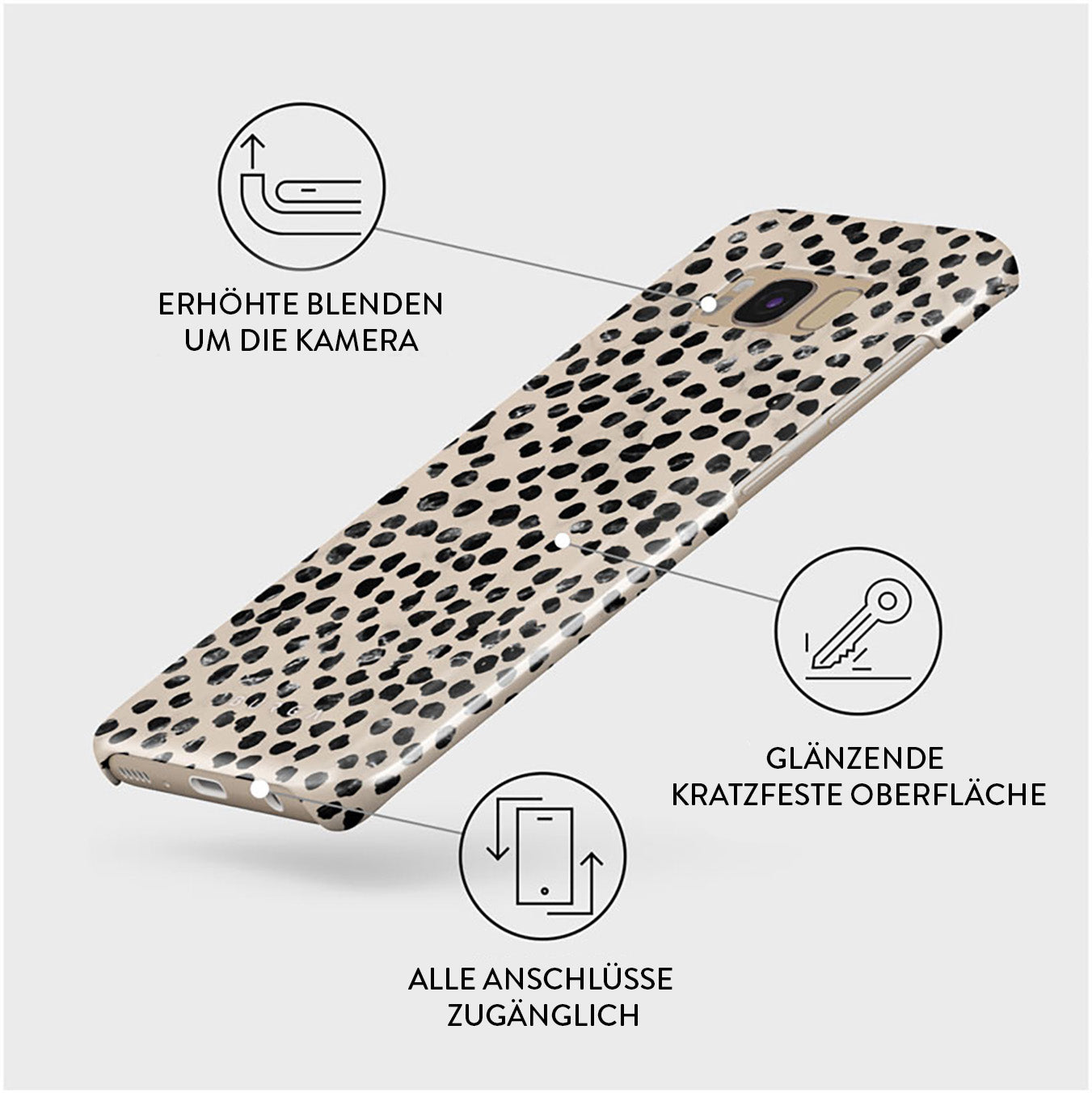 Skorter | Almond Latte - Samsung Galaxy S8 Case