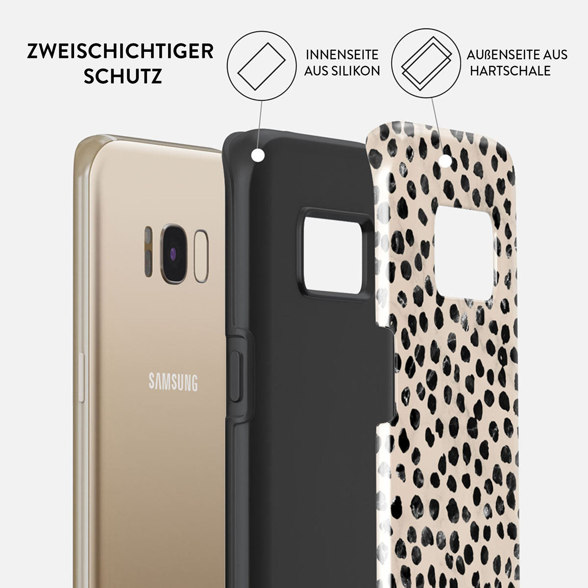 Skorter | Almond Latte - Samsung Galaxy S8 Case