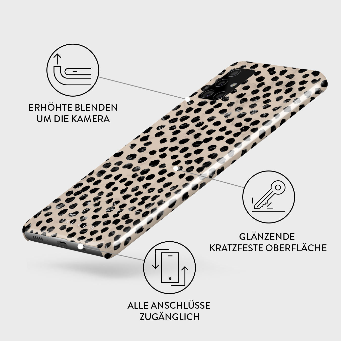 Skorter | Almond Latte - Samsung Galaxy A51 4G Case