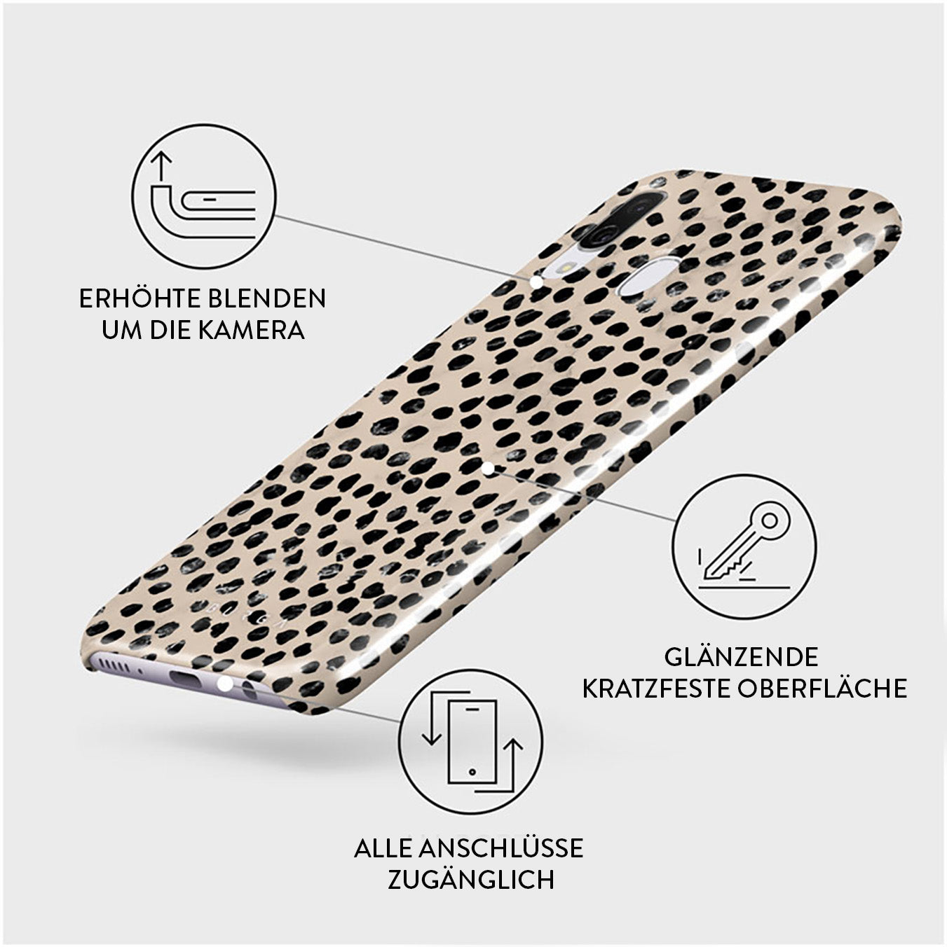 Skorter | Almond Latte - Samsung Galaxy A40 case