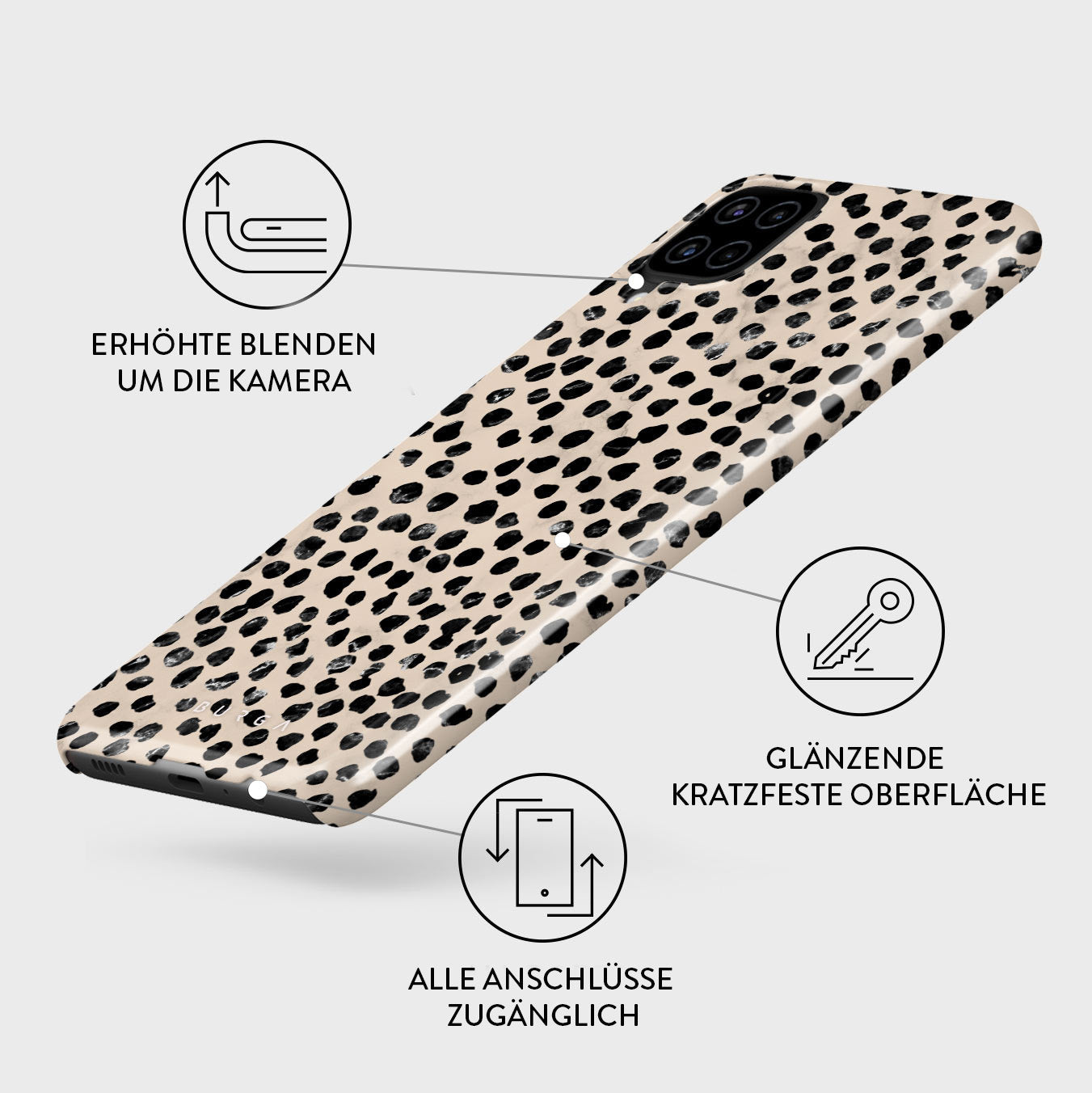 Skorter | Almond Latte - Samsung Galaxy A12 4G Case