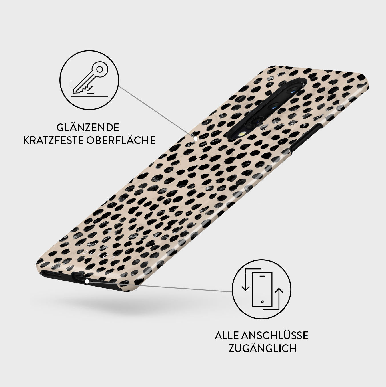 Skorter | Almond Latte - OnePlus 8 Case