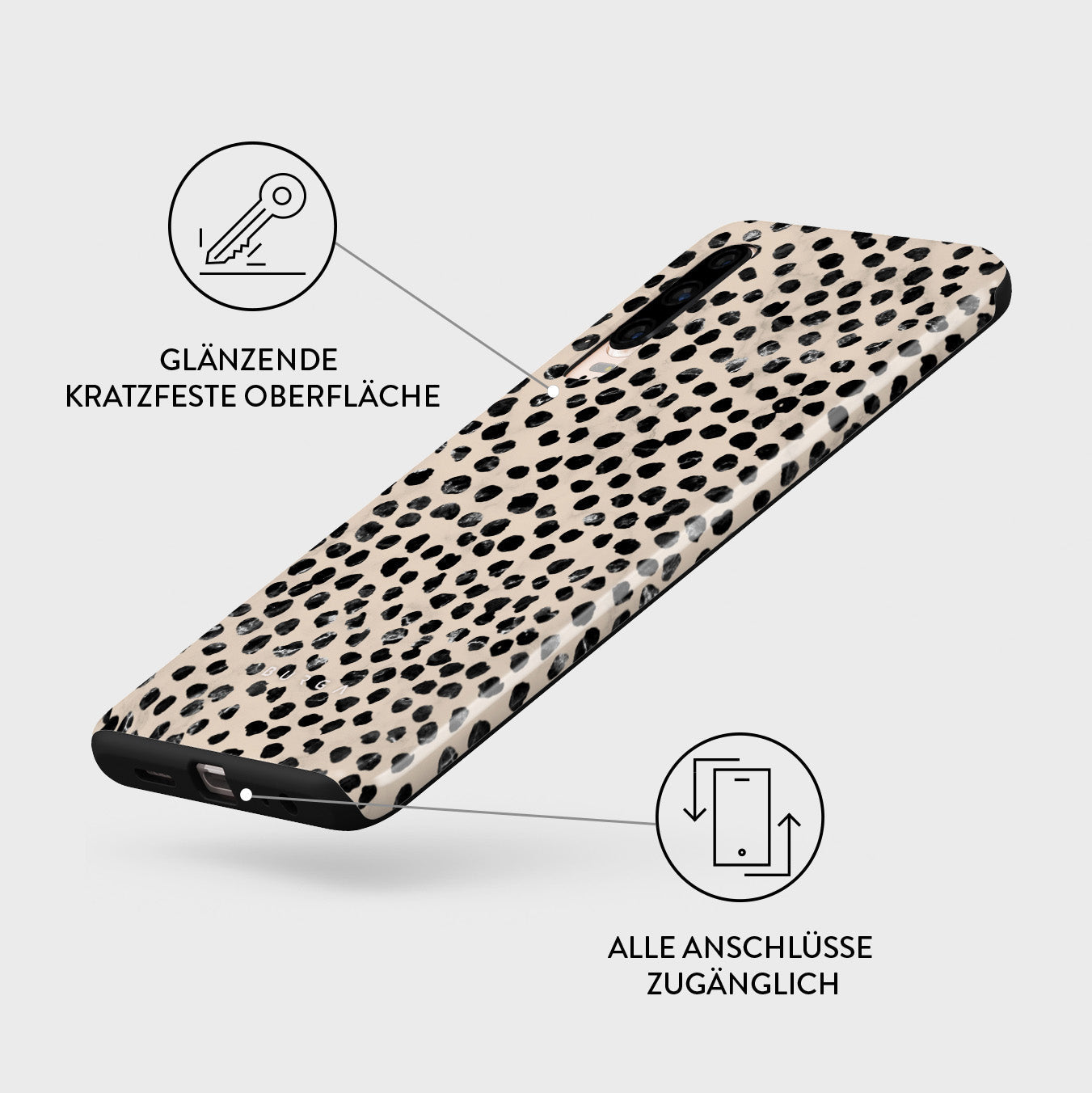 Skorter | Almond Latte - Huawei P30 Case