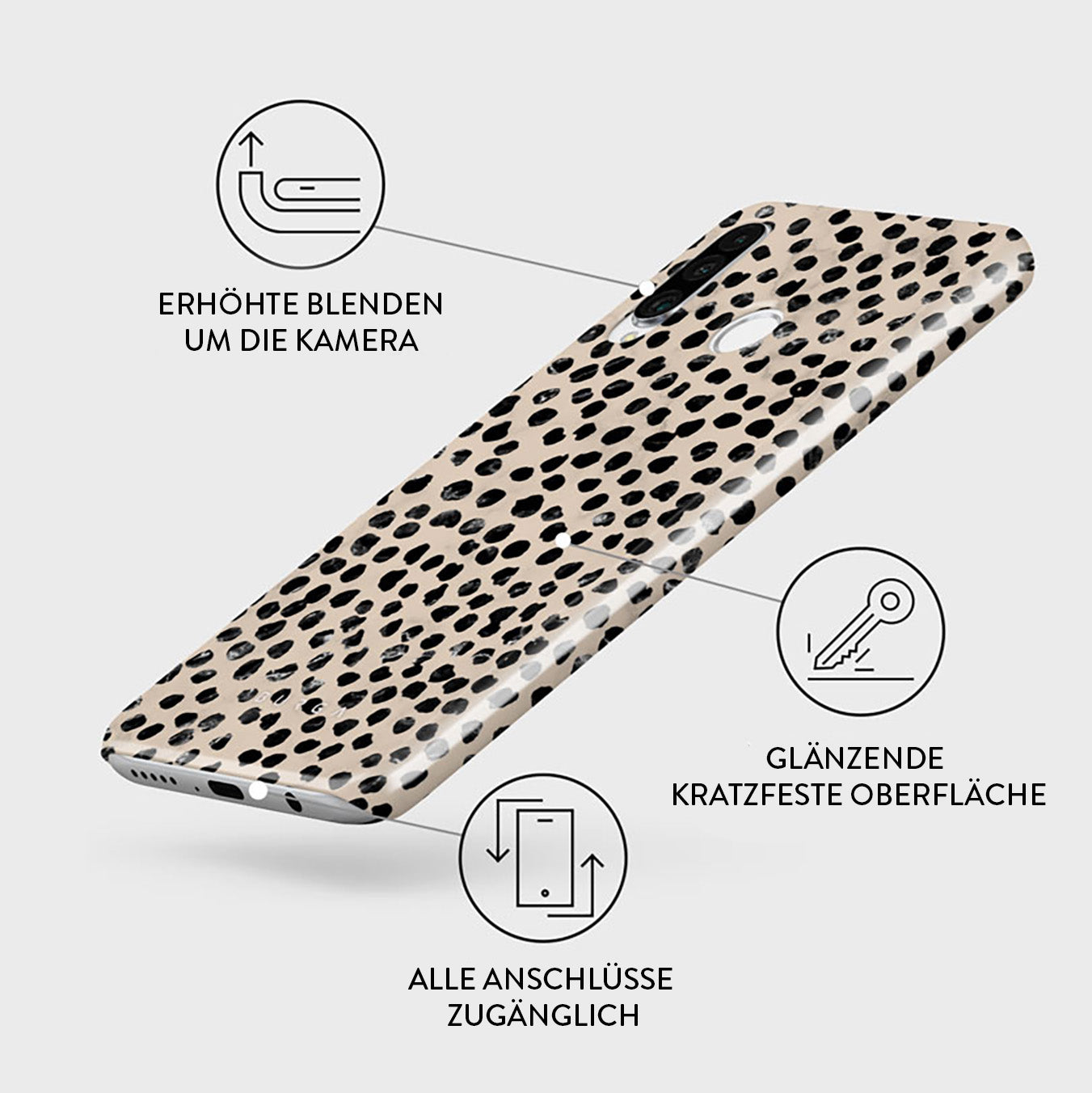 Skorter | Almond Latte - Huawei P30 Lite case