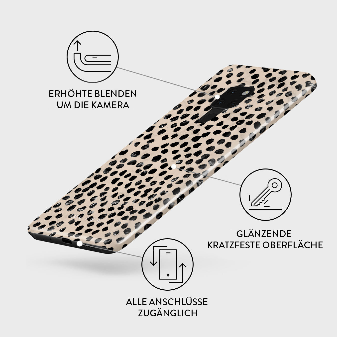 Skorter | Almond Latte - Huawei Mate 20 Case