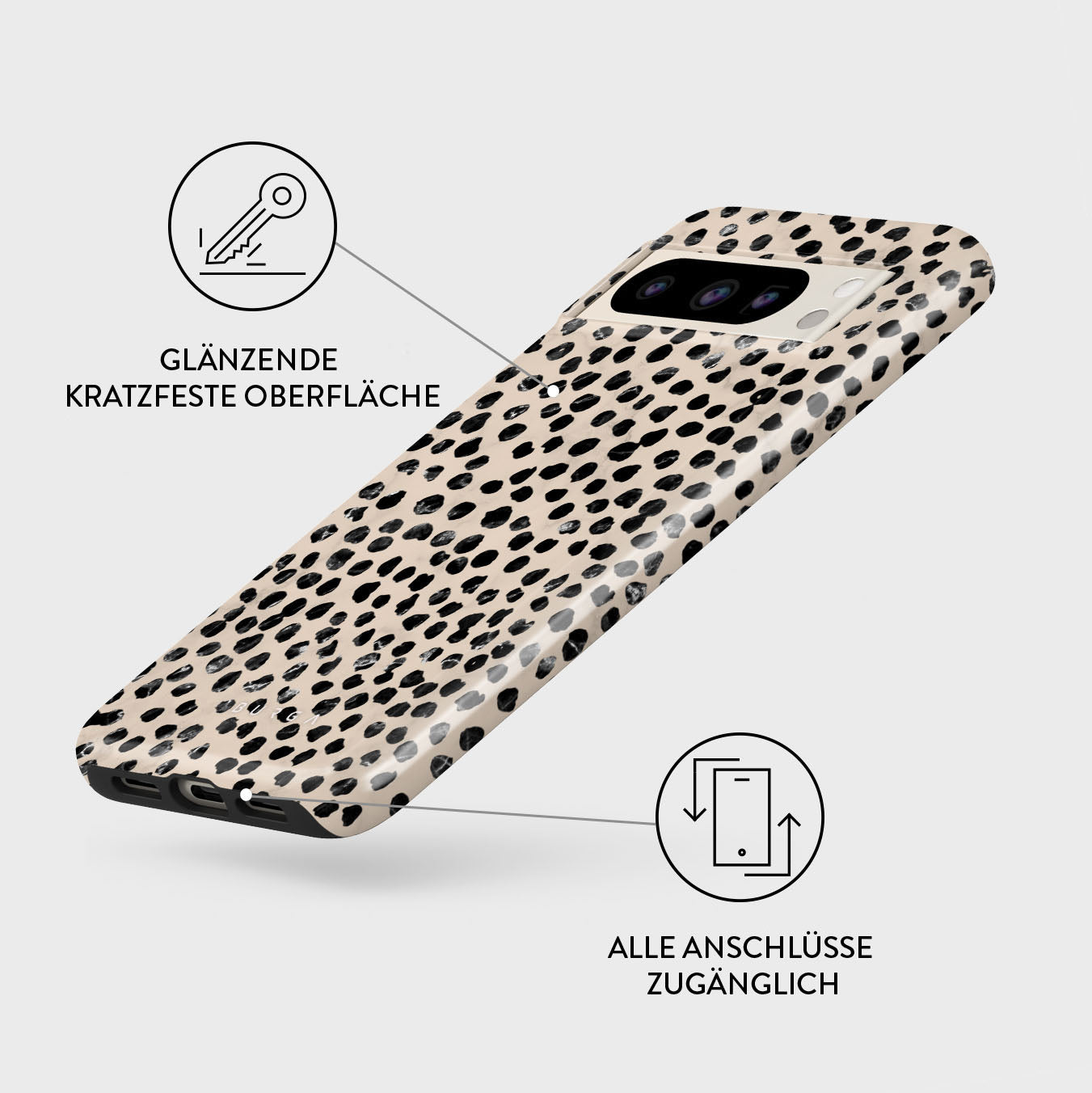 Skorter | Almond Latte - Google Pixel 8 Pro Case