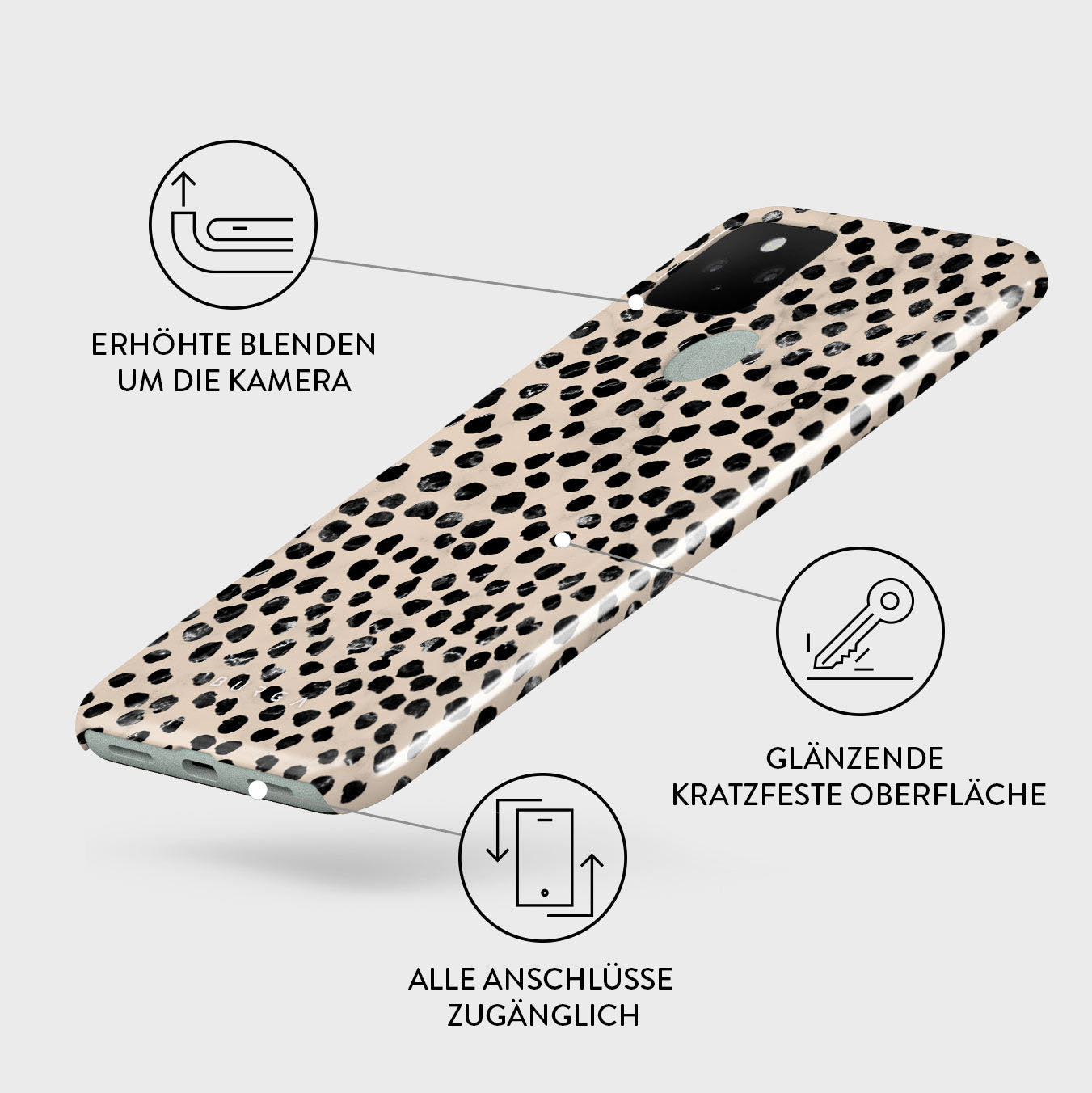 Skorter | Almond Latte - Google Pixel 5 Case