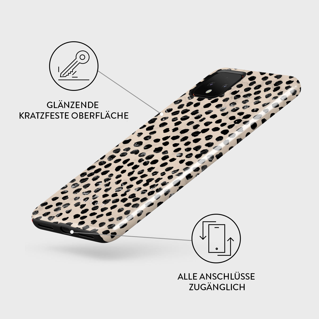 Skorter | Almond Latte - Google Pixel 4 Case