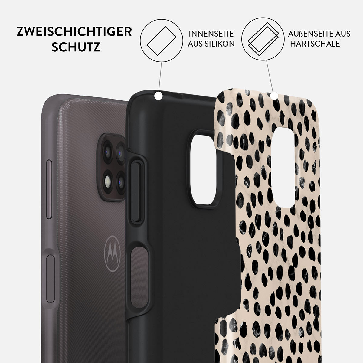 Skorter | Almond Latte - Motorola Moto G Power 2021 Case