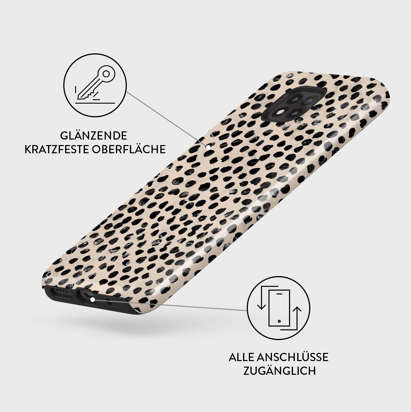 Skorter | Almond Latte - Motorola Moto G Power 2021 Case