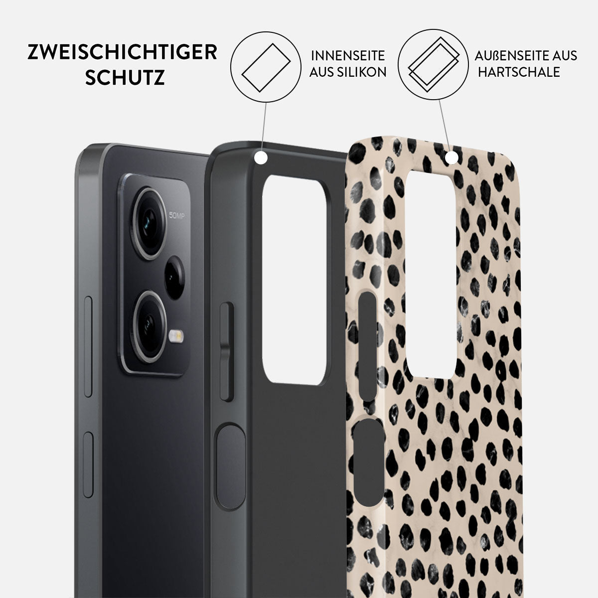 Skorter | Almond Latte - Xiaomi Redmi Note 12 Pro 5G Case