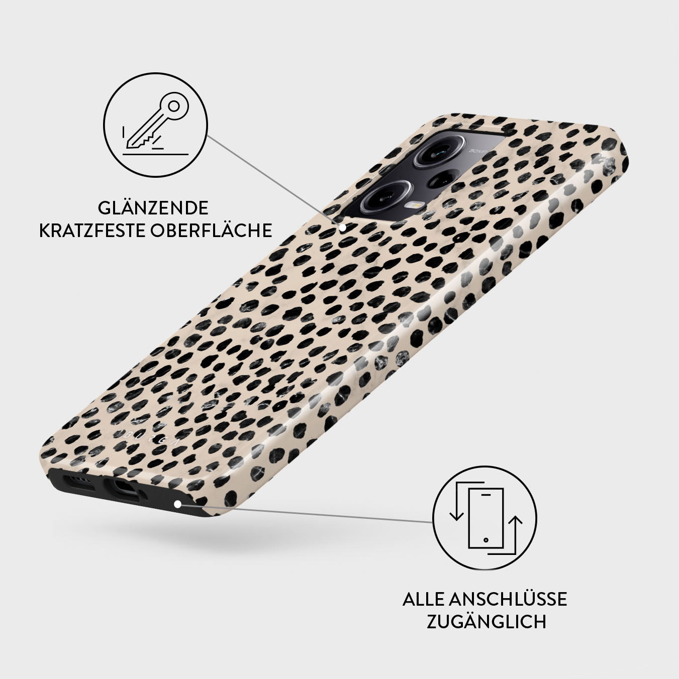 Skorter | Almond Latte - Xiaomi Redmi Note 12 Pro 5G Case