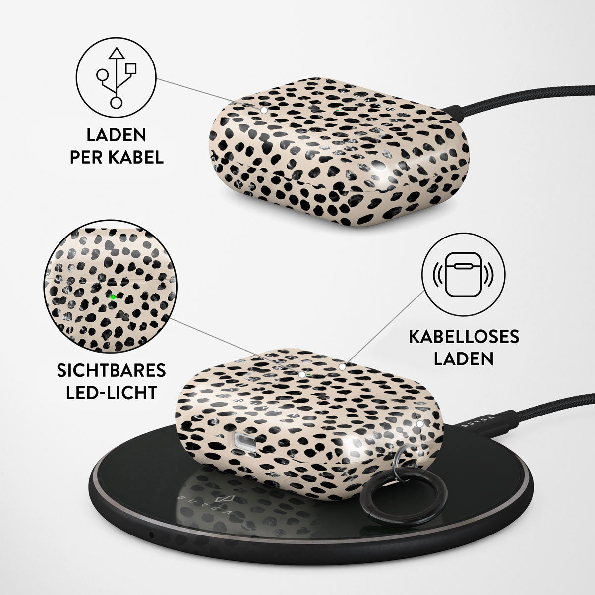 Skorter | Almond Latte - AirPods Pro Case