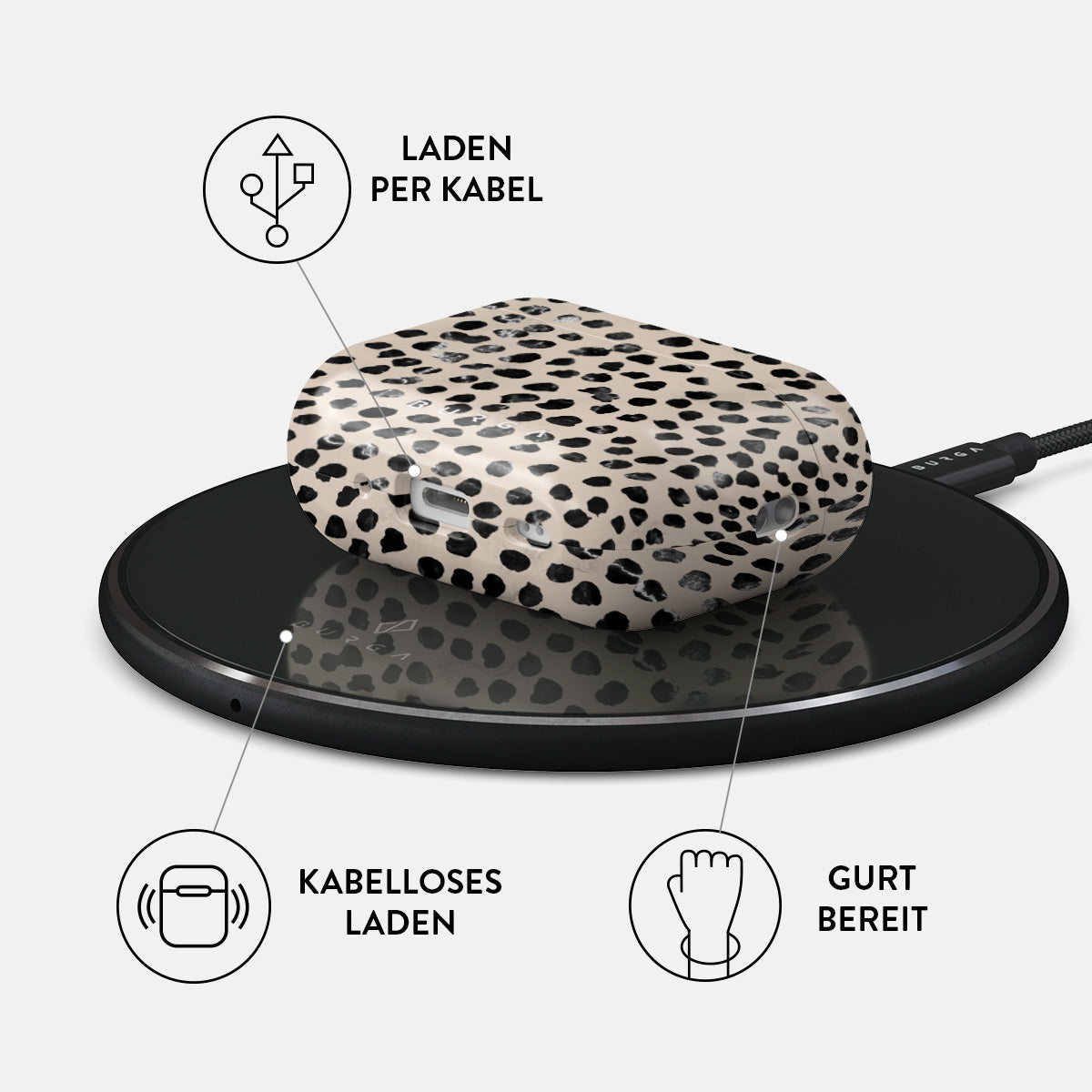 Skorter | Almond Latte - AirPods Pro 2 Case