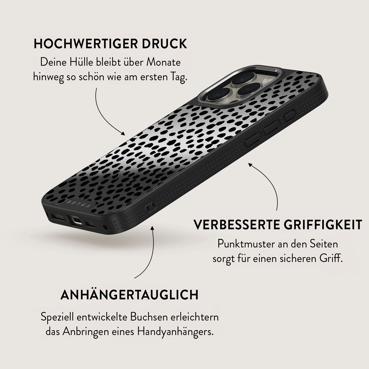 Skorter | Almond Latte - iPhone 16 Pro Max Case