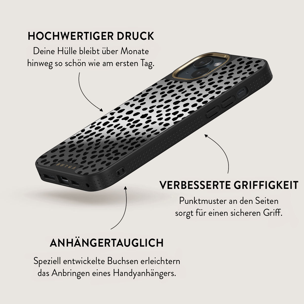 Skorter | Almond Latte - iPhone 14 Case