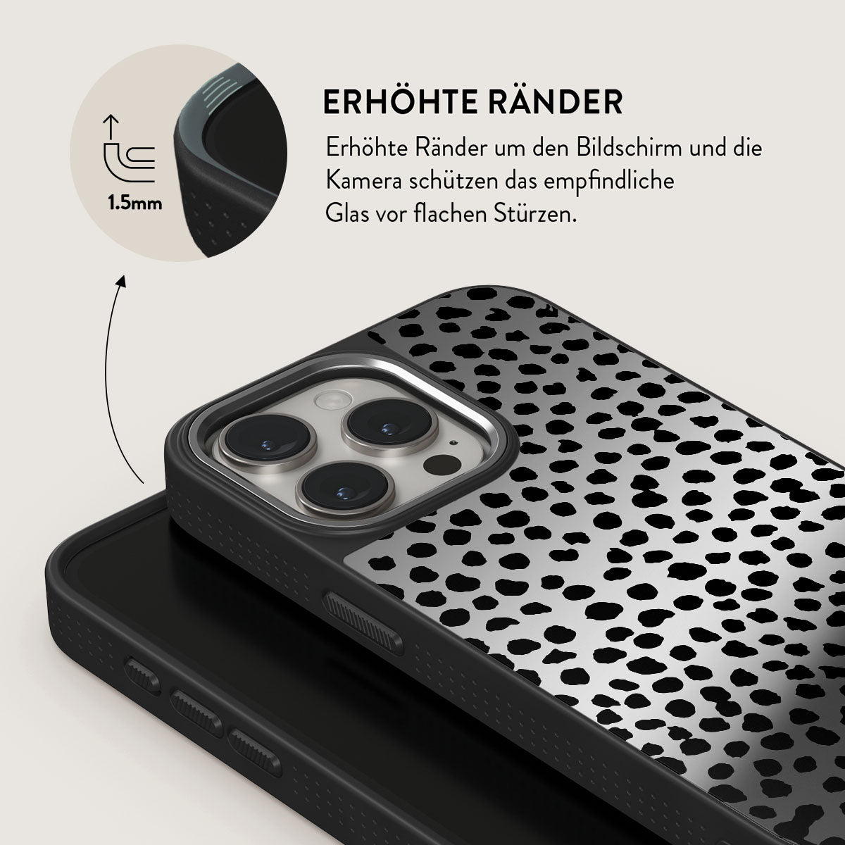 Skorter | Almond Latte - iPhone 15 Pro Case