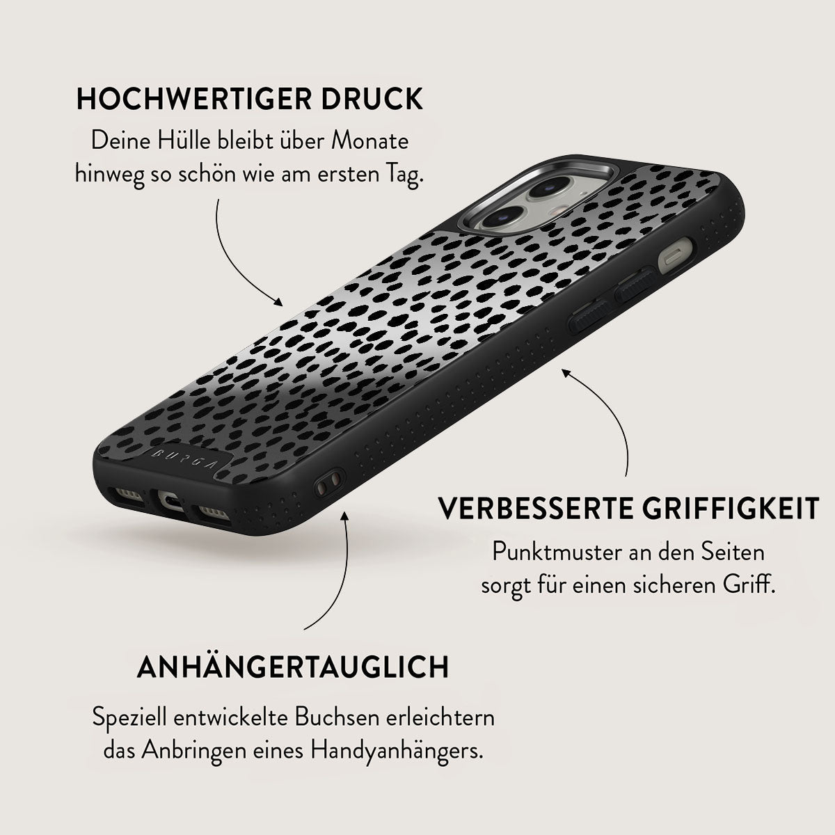 Skorter | Almond Latte - iPhone 12 Case