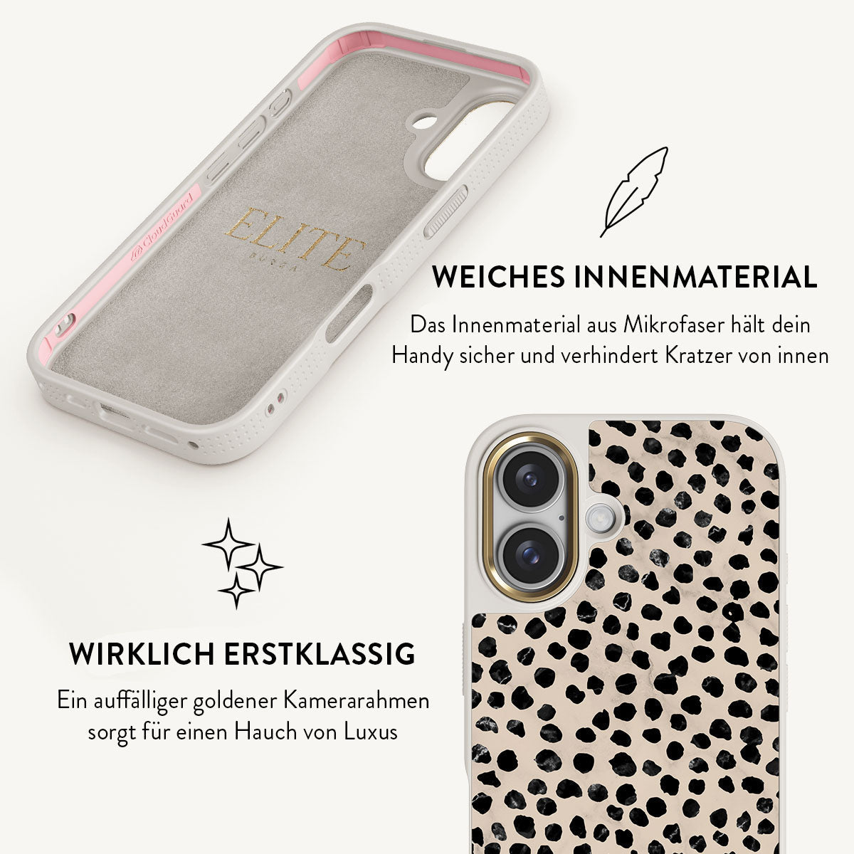 Skorter | Almond Latte - iPhone 16 Plus Case