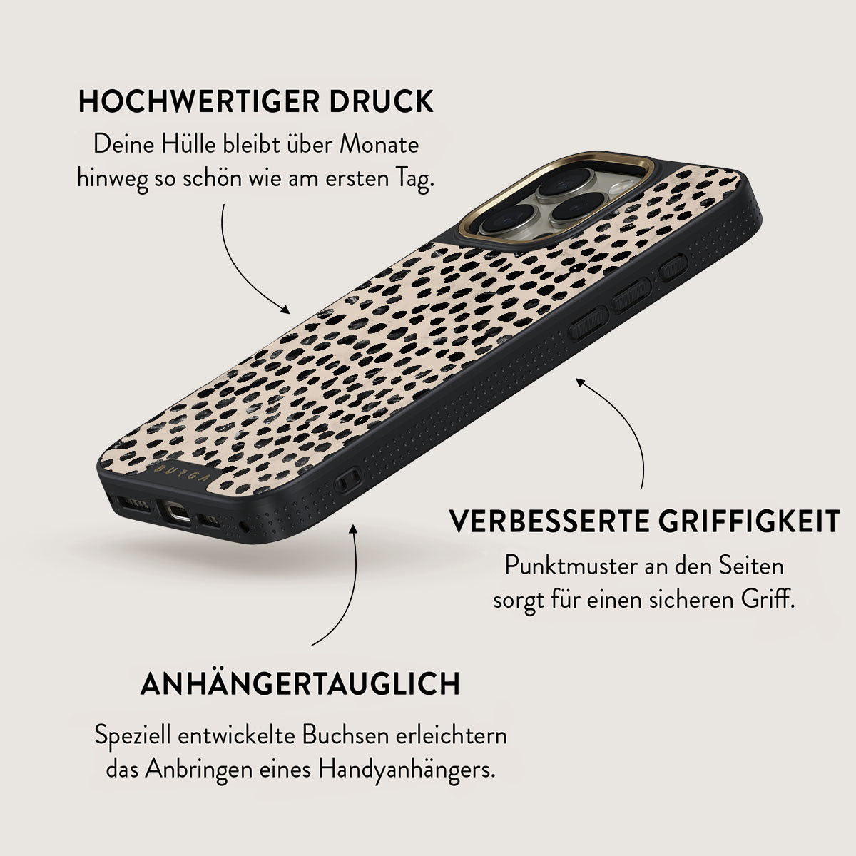 Skorter | Almond Latte - iPhone 16 Pro Case