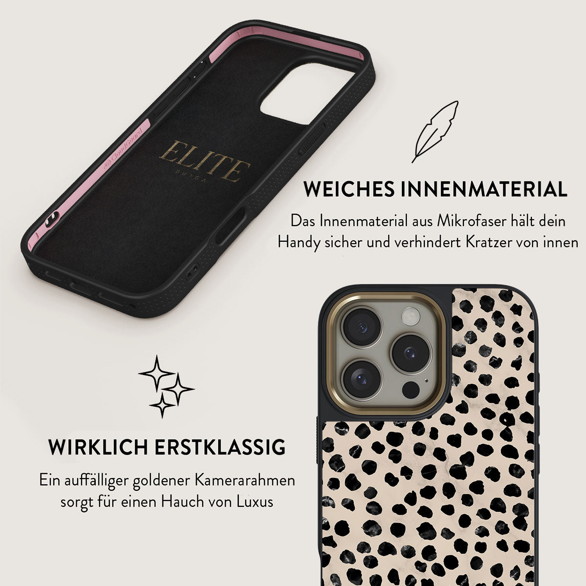 Skorter | Almond Latte - iPhone 16 Pro Max Case