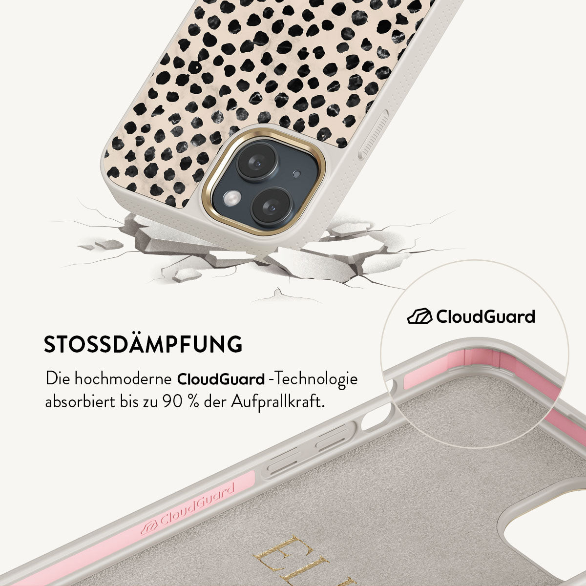 Skorter | Almond Latte - iPhone 15 Plus Case