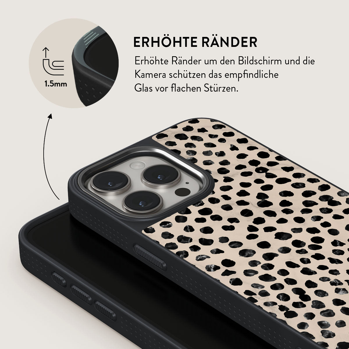 Skorter | Almond Latte - iPhone 15 Pro Max case