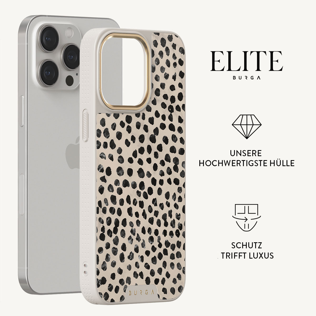 Skorter | Almond Latte - iPhone 15 Pro Case