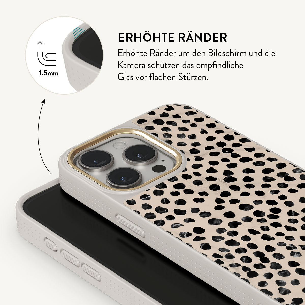 Skorter | Almond Latte - iPhone 15 Pro Case