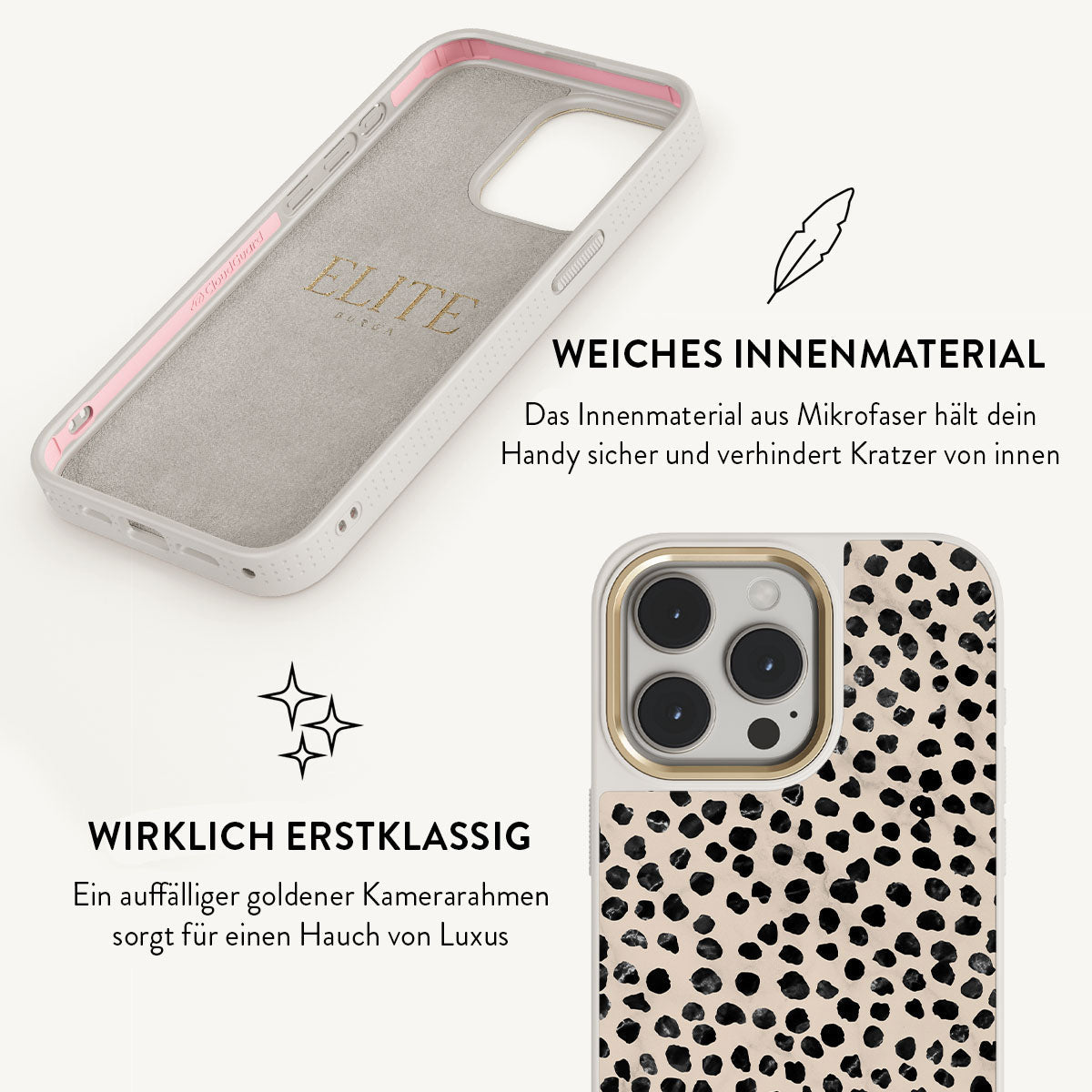 Skorter | Almond Latte - iPhone 15 Pro Max case