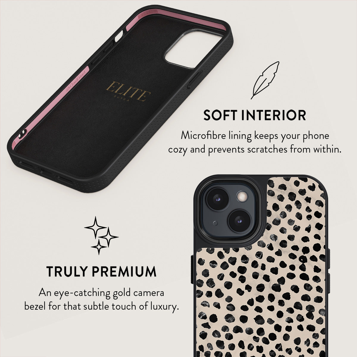 Skorter | Almond Latte - iPhone 14 Plus Case