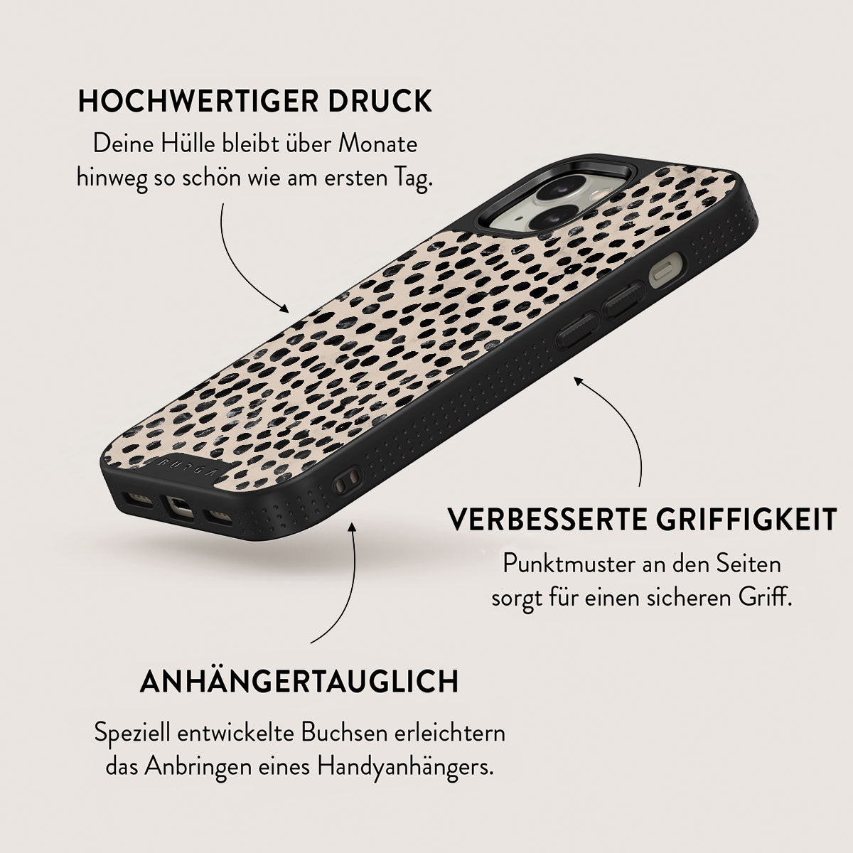 Skorter | Almond Latte - iPhone 13 Case