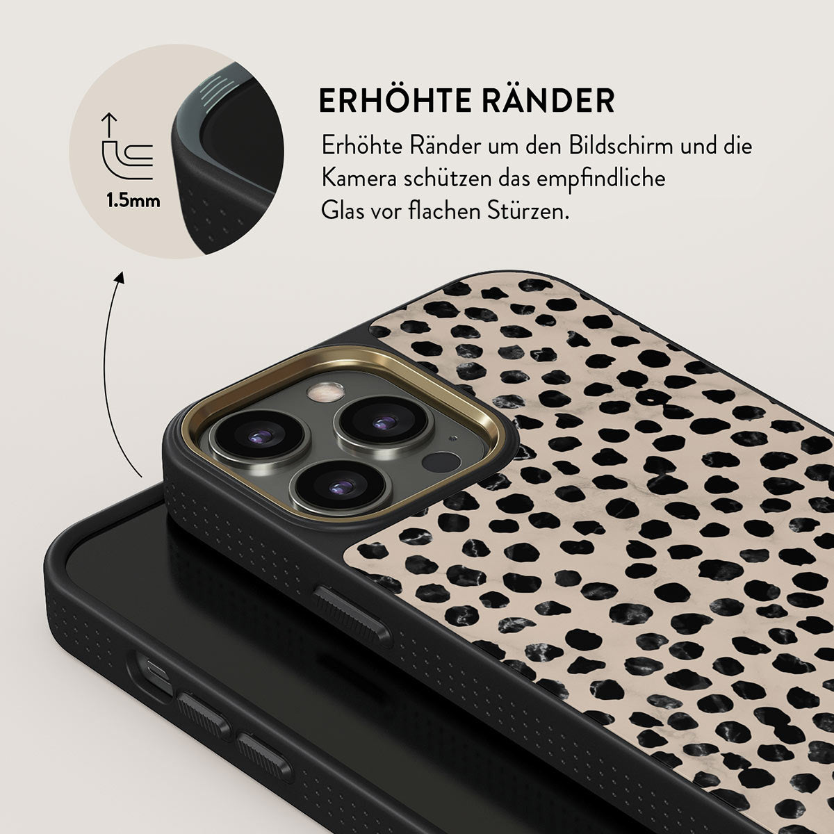 Skorter | Almond Latte - iPhone 13 Pro Case