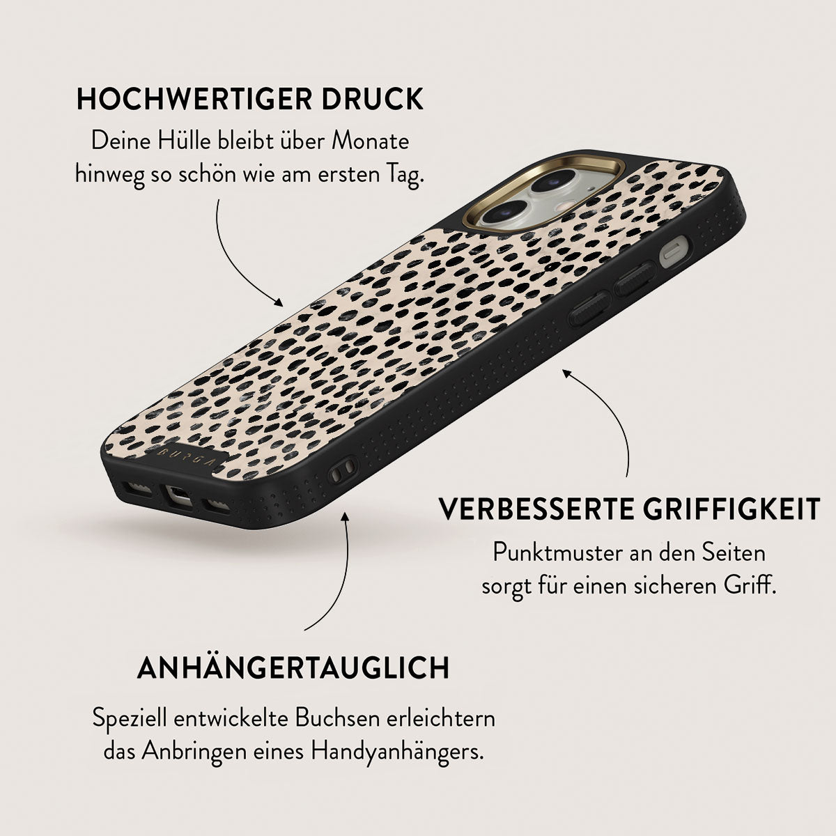 Skorter | Almond Latte - iPhone 12 Case