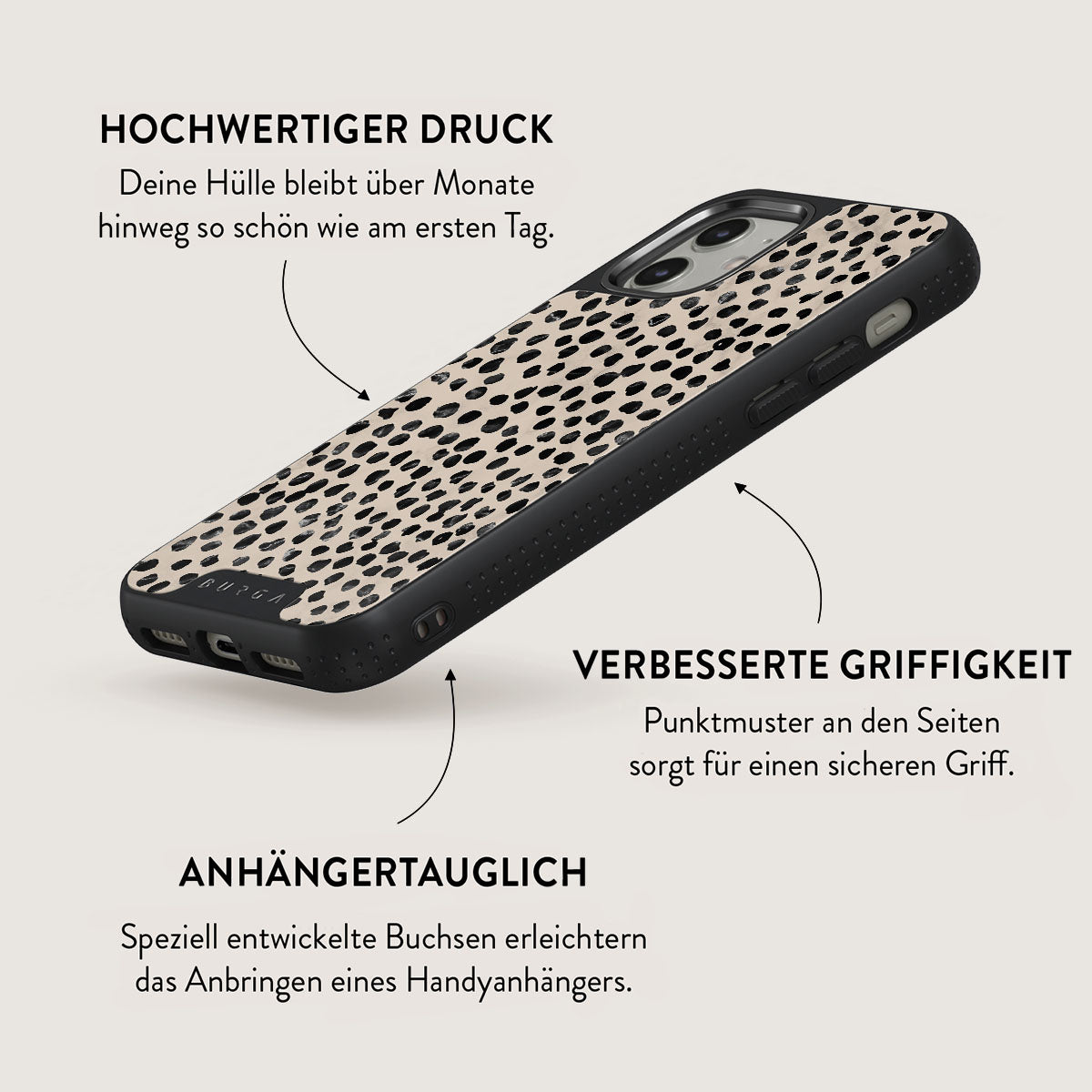 Skorter | Almond Latte - iPhone 11 Case