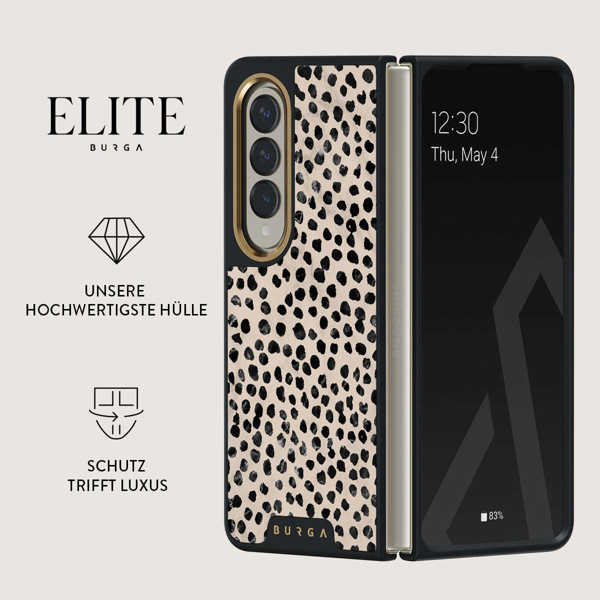 Skorter | Almond Latte - Samsung Galaxy Z Fold 4 Case