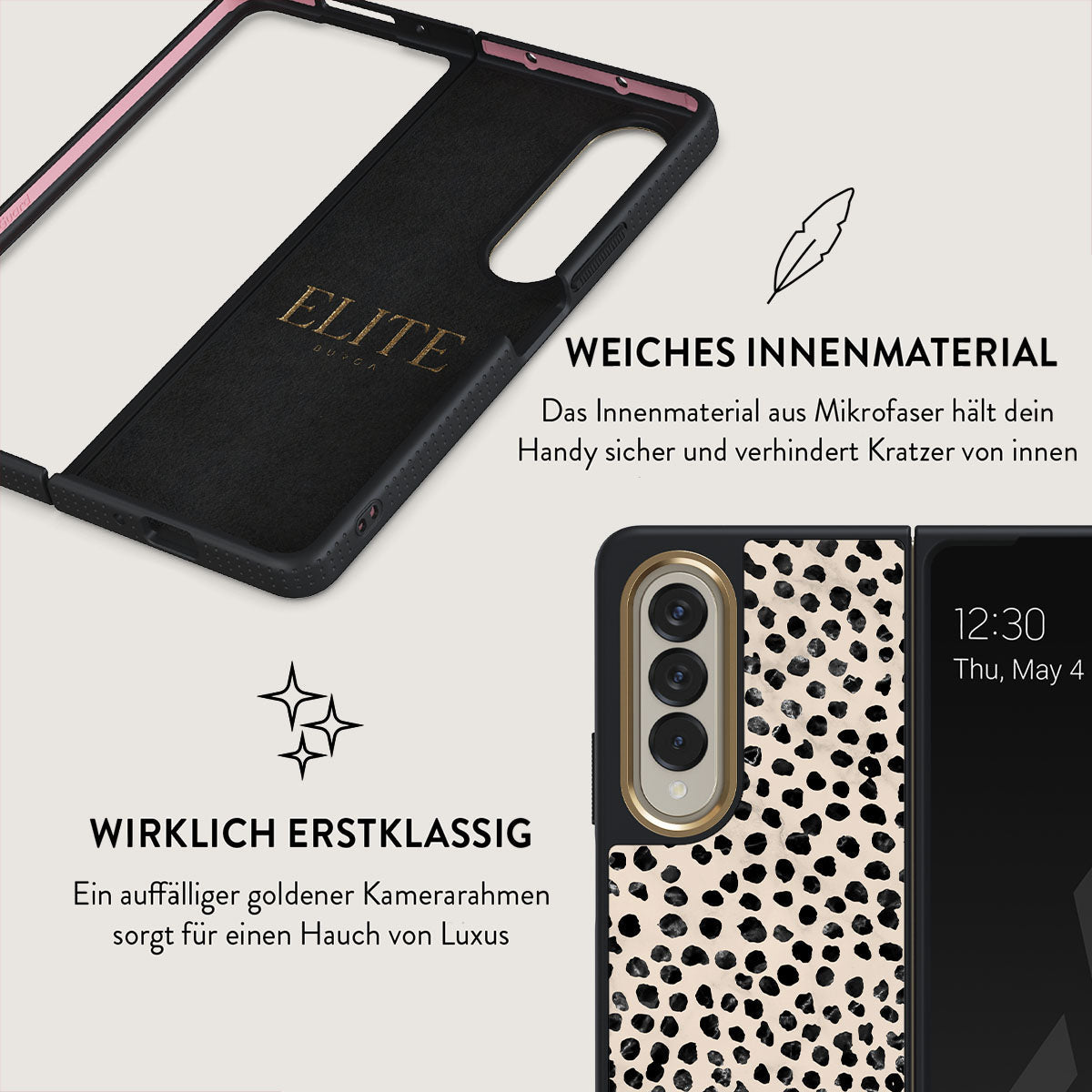 Skorter | Almond Latte - Samsung Galaxy Z Fold 4 Case