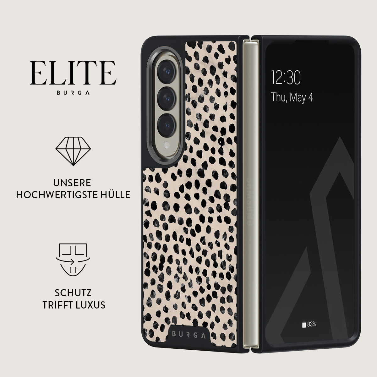 Skorter | Almond Latte - Samsung Galaxy Z Fold 4 Case