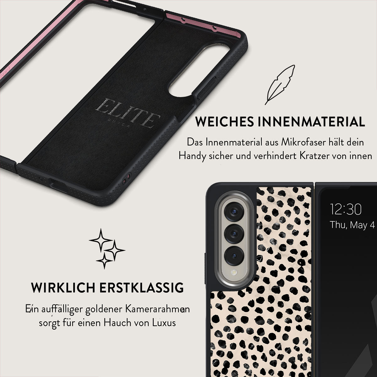 Skorter | Almond Latte - Samsung Galaxy Z Fold 4 Case