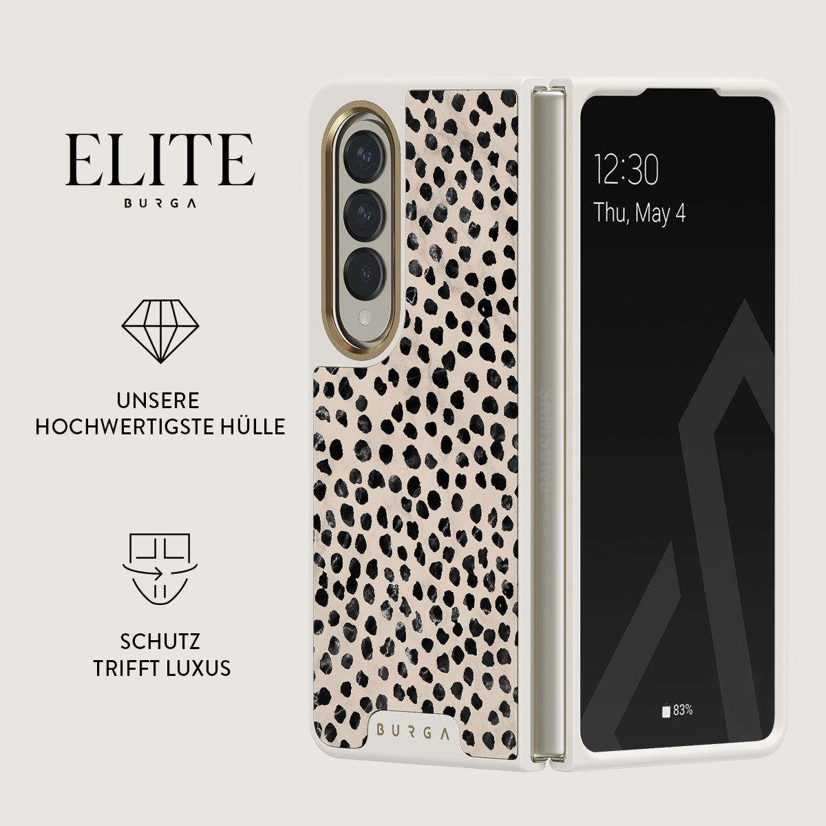 Skorter | Almond Latte - Samsung Galaxy Z Fold 4 Case