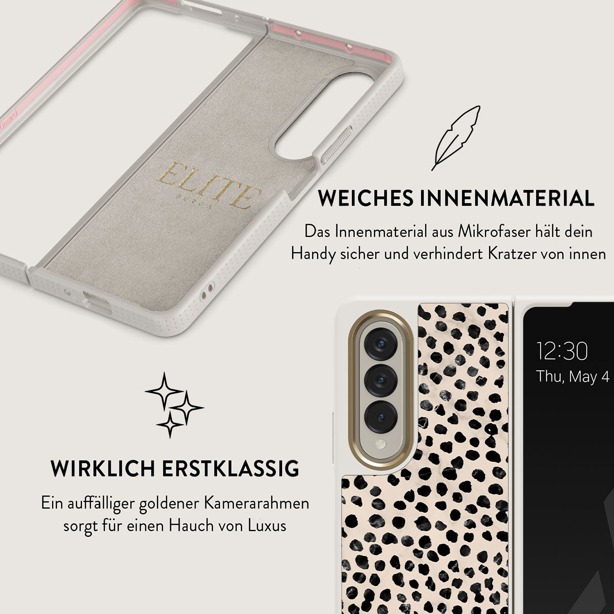 Skorter | Almond Latte - Samsung Galaxy Z Fold 4 Case