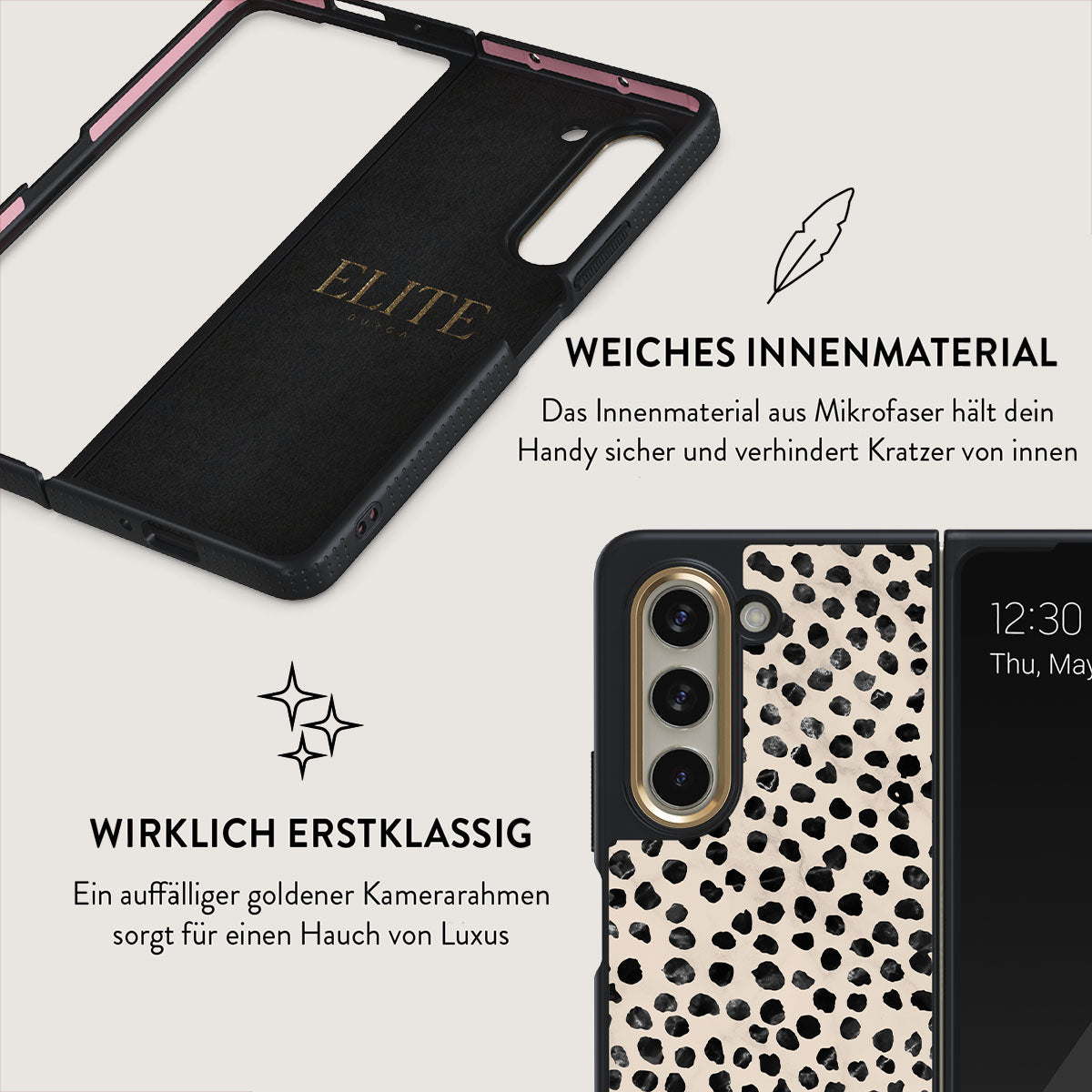 Skorter | Almond Latte - Samsung Galaxy Z Fold 5 Case