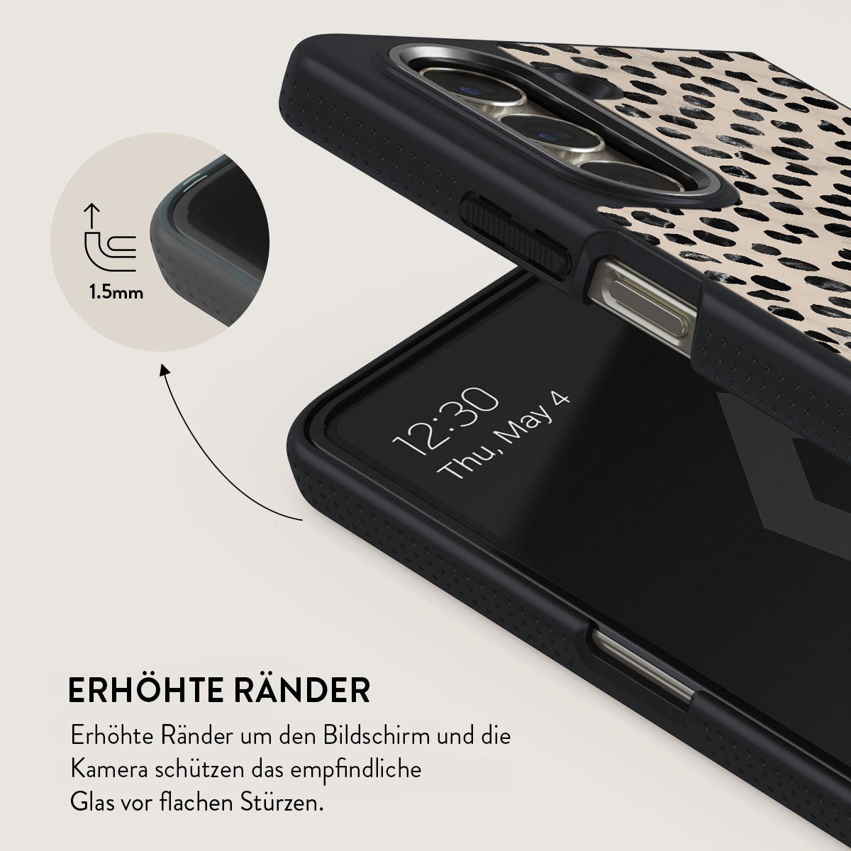 Skorter | Almond Latte - Samsung Galaxy Z Fold 5 Case