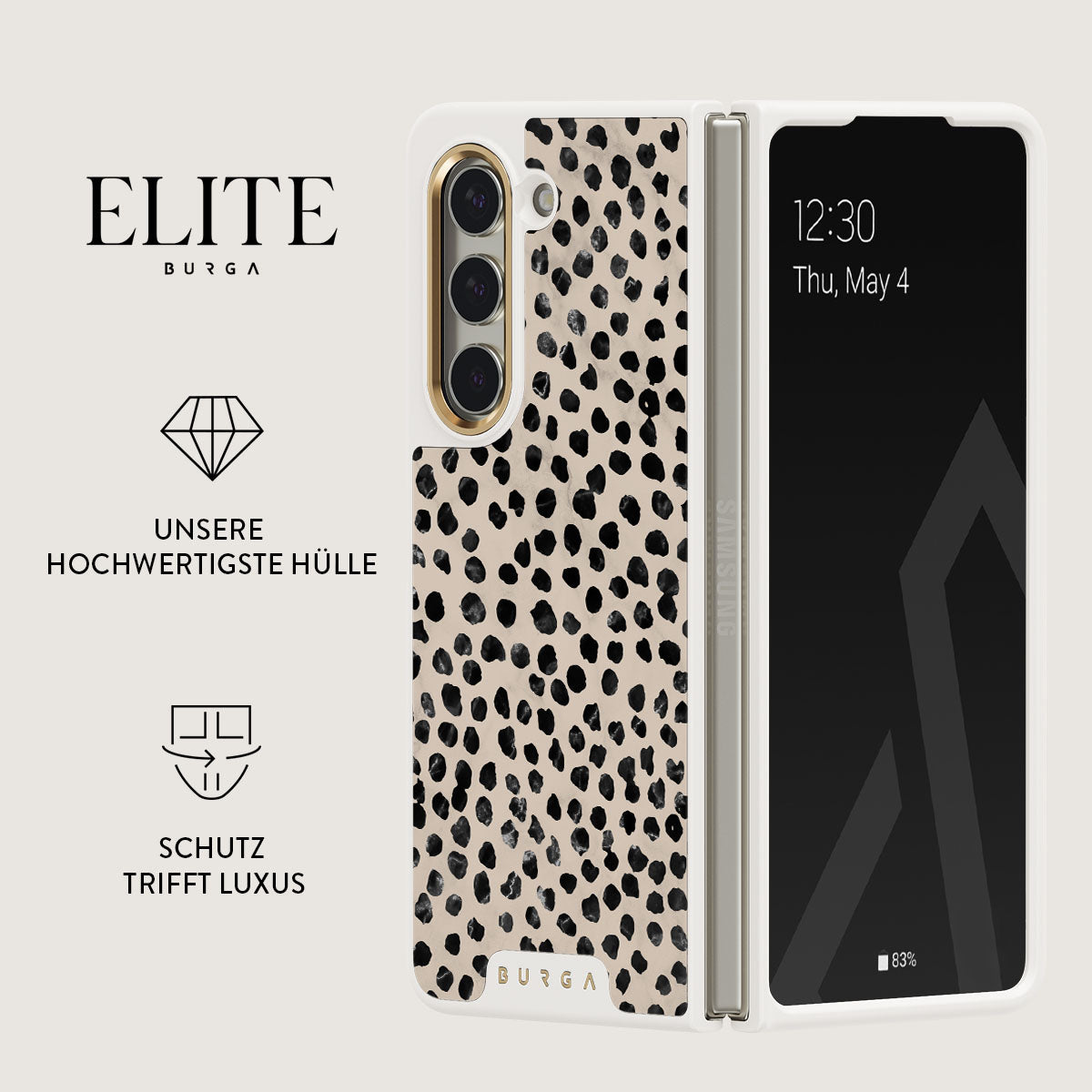 Skorter | Almond Latte - Samsung Galaxy Z Fold 5 Case