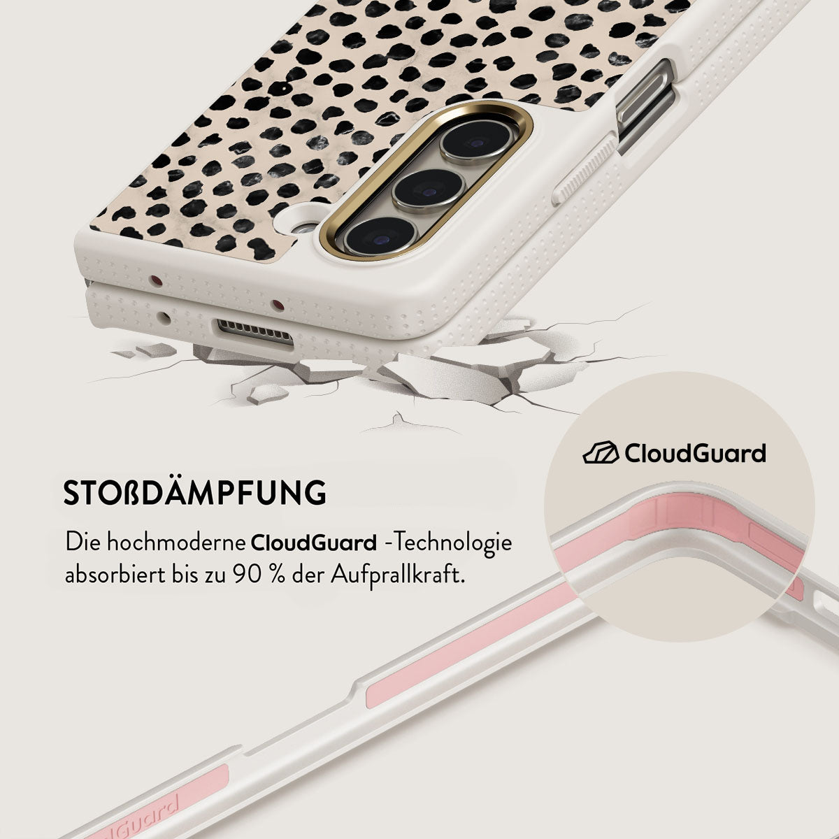 Skorter | Almond Latte - Samsung Galaxy Z Fold 5 Case