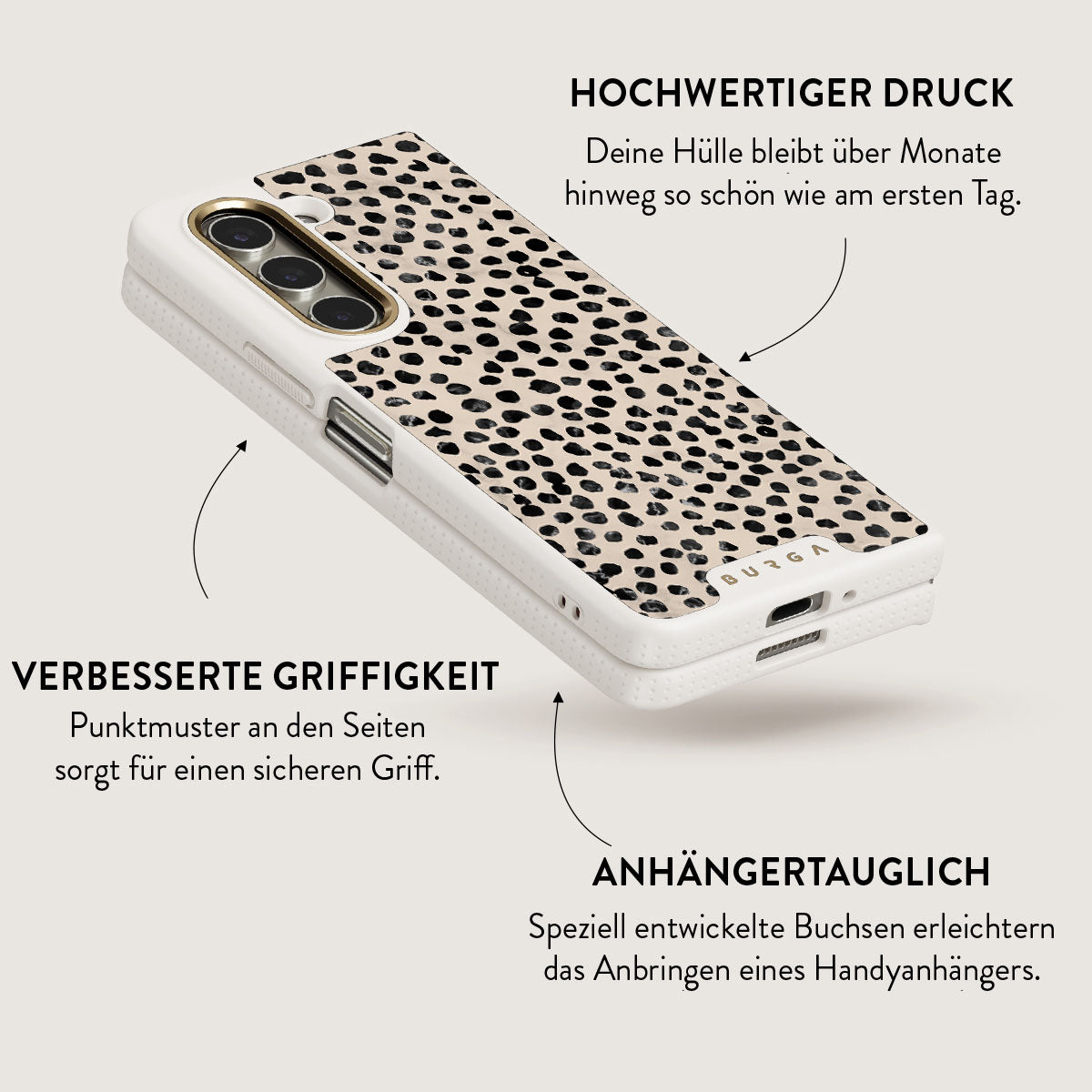 Skorter | Almond Latte - Samsung Galaxy Z Fold 5 Case