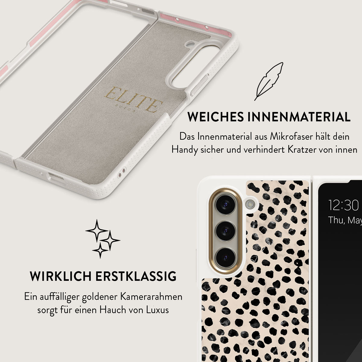 Skorter | Almond Latte - Samsung Galaxy Z Fold 5 Case