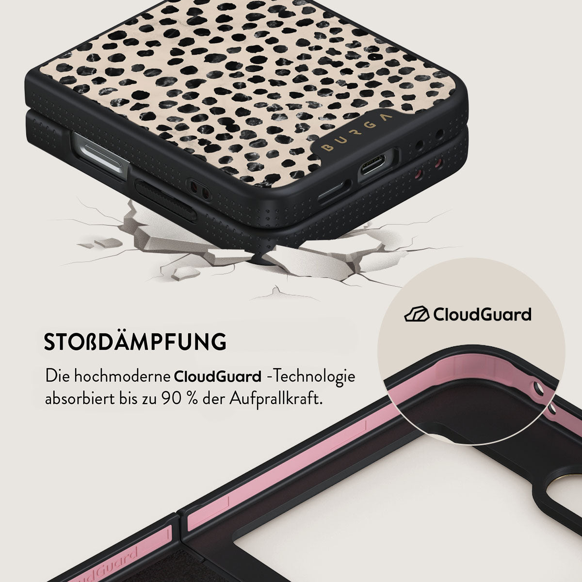 Skorter | Almond Latte - Samsung Galaxy Z Flip 6 Case